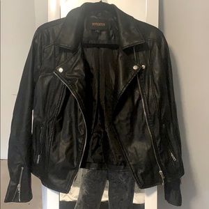 Leather jacket